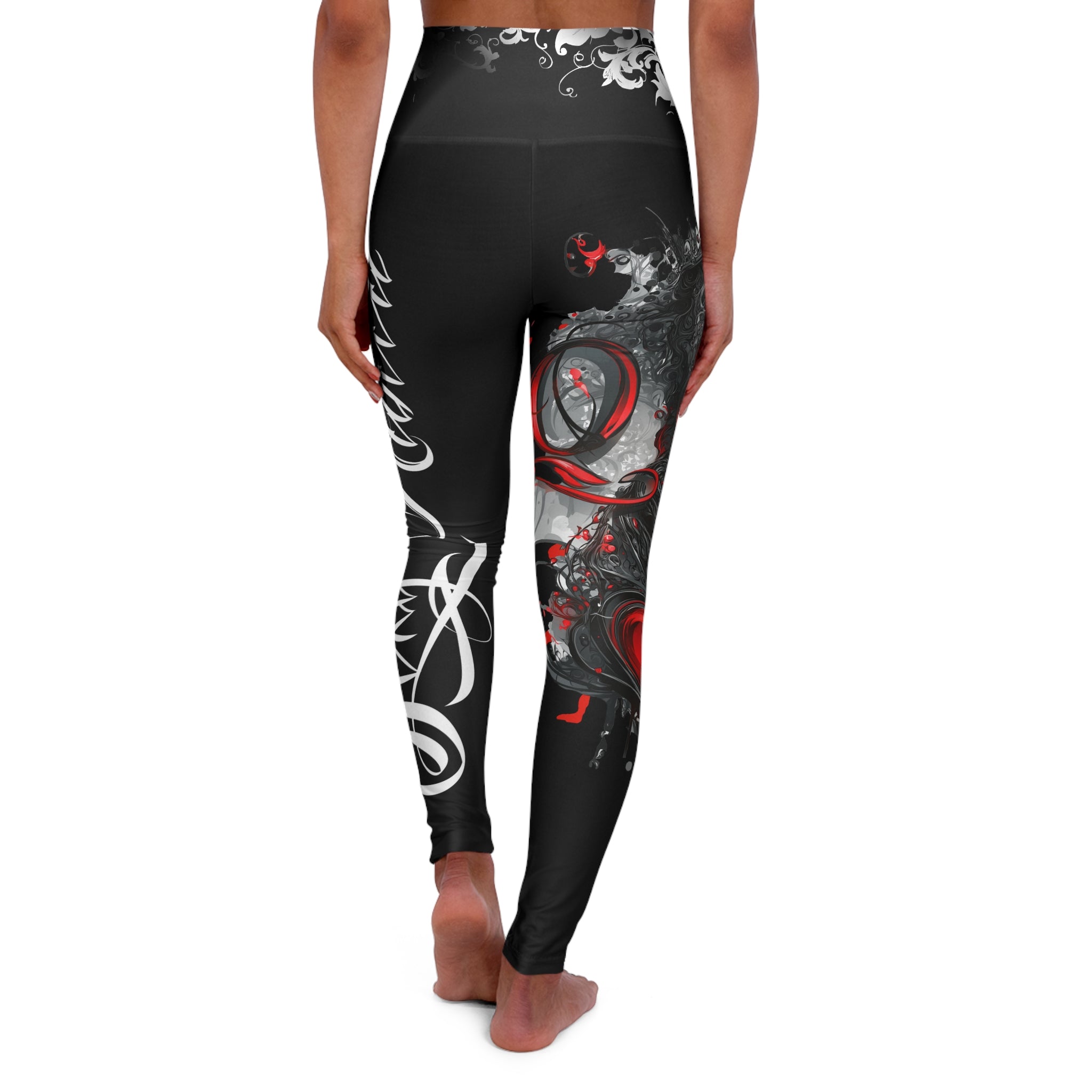 High Waisted Yoga Leggings — High Waist Performance Leggings for Yoga & Everyday Sexy Naked Wear