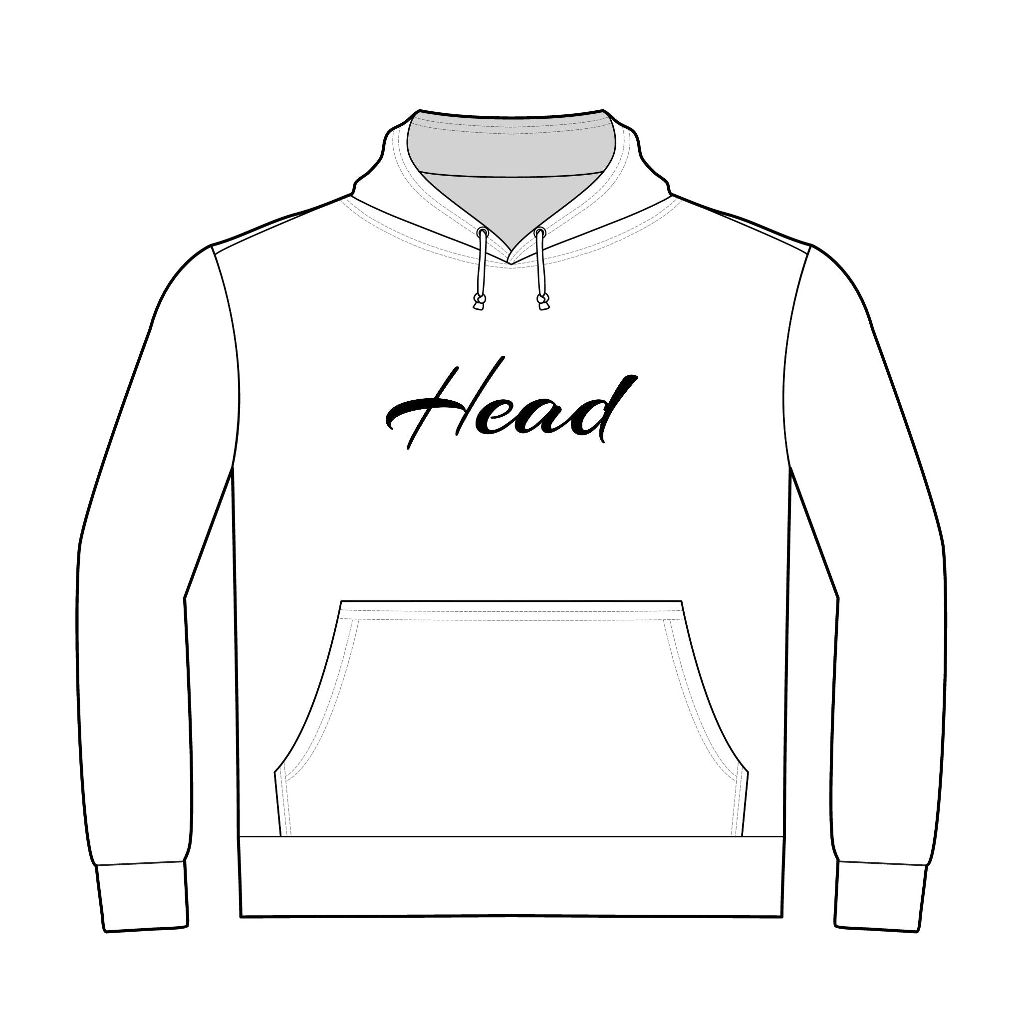 Head Design Hoodie By Sexy Naked