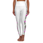 Pink Camo High-Waisted Yoga Leggings — Women's Activewear for Yoga & Athleisure