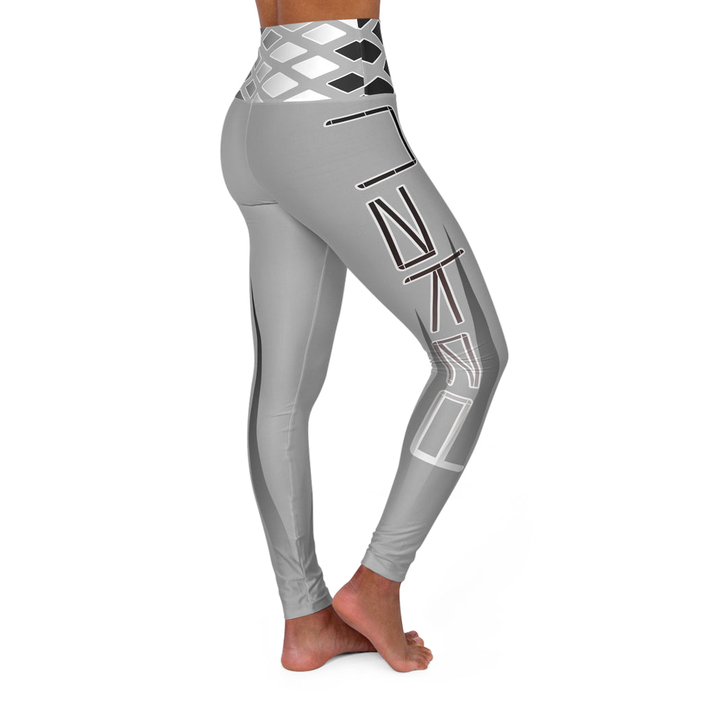 Sexy Naked Leggings Grey with Diamonds.