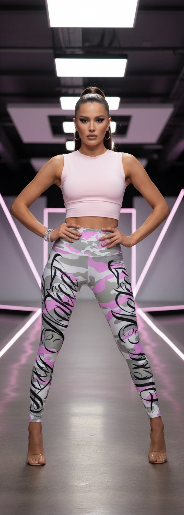 Sexy Naked Leggings In White