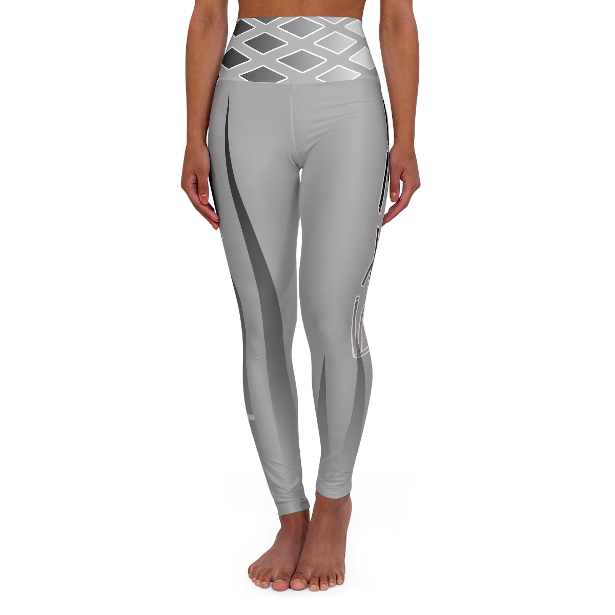 Sexy Naked Leggings Grey with Diamonds.